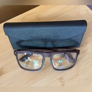 Prive Revaux Wood-frame Bluelight Blocking Glasses